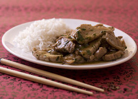 Wok de porc au poivre de Seychouan