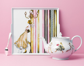 Haviland, des filles glamour sur porcelaine !