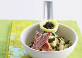 Purée d&rsquo;artichauts aux olives