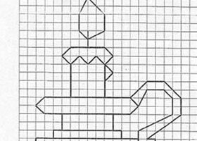 Quadrillages : le bougeoir