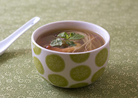 Bouillon de crevettes thaï