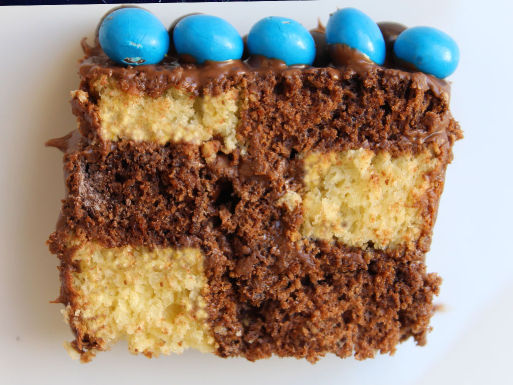 Recette du gâteau en damier adoré des enfants