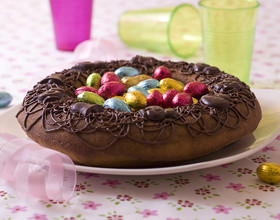 Gâteau de Pâques au chocolat