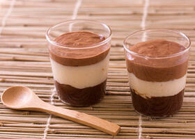 Mousse aux trois chocolats