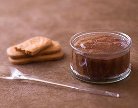Mousse au chocolat et spéculoos