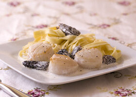 Saint-Jacques aux morilles