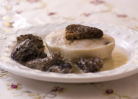 Tournedos de dinde aux morilles
