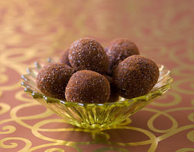 Truffes au chocolat au piment