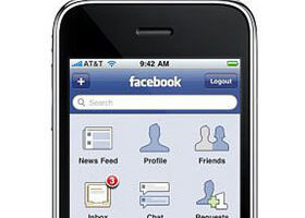 Facebook se relooke sur l&rsquo;iPhone
