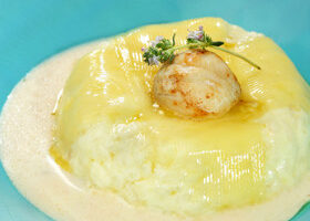 Risotto de Saint-Jacques au Comté