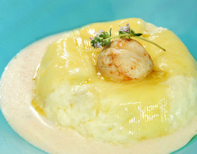 Risotto de Saint-Jacques au Comté