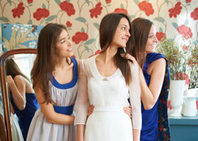 Les Soeurs Waziers, des robes de mariée poétiques