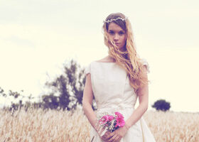 Odile Léonard, des robes de mariée bucoliques