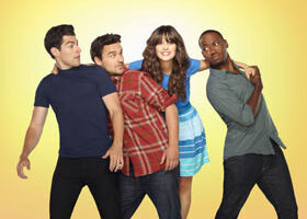 La série New girl séduit les US !