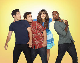 La série New girl séduit les US !
