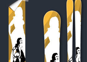 J&rsquo;adore… Les skis personnalisables