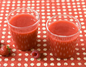 Smoothie tout rouge