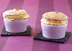 Soufflé sucré à la farine de maïs