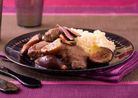 Tajine d&rsquo;agneau aux figues
