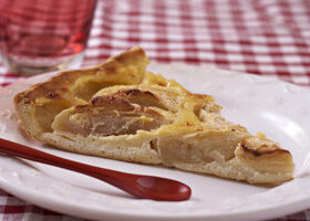 Tarte aux pommes normande