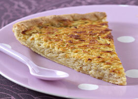 Tarte aux pommes râpées et citron