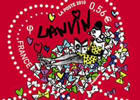 Lanvin offre son coeur à La Poste