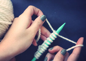 DIY : Comment j&rsquo;ai tricoté mon écharpe