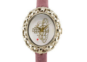 Une montre signée Vivienne Westwood à mon poignet !