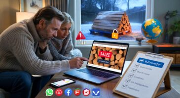 Bois de chauffage : ce faux site livraisondebois.com et des promos à -52 % piègent les ménages, la DGCCRF épingle 185 acteurs