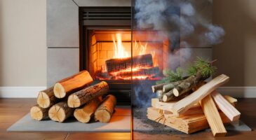 Bois de chauffage : voici les essences résineuses, les bois tendres et les panneaux de particules à ne jamais brûler dans une cheminée
