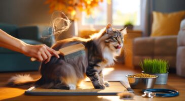 Boules de poils chez le chat : ce rituel de 10 à 15 minutes qui déclenche tout, et les gestes à adopter en 2025