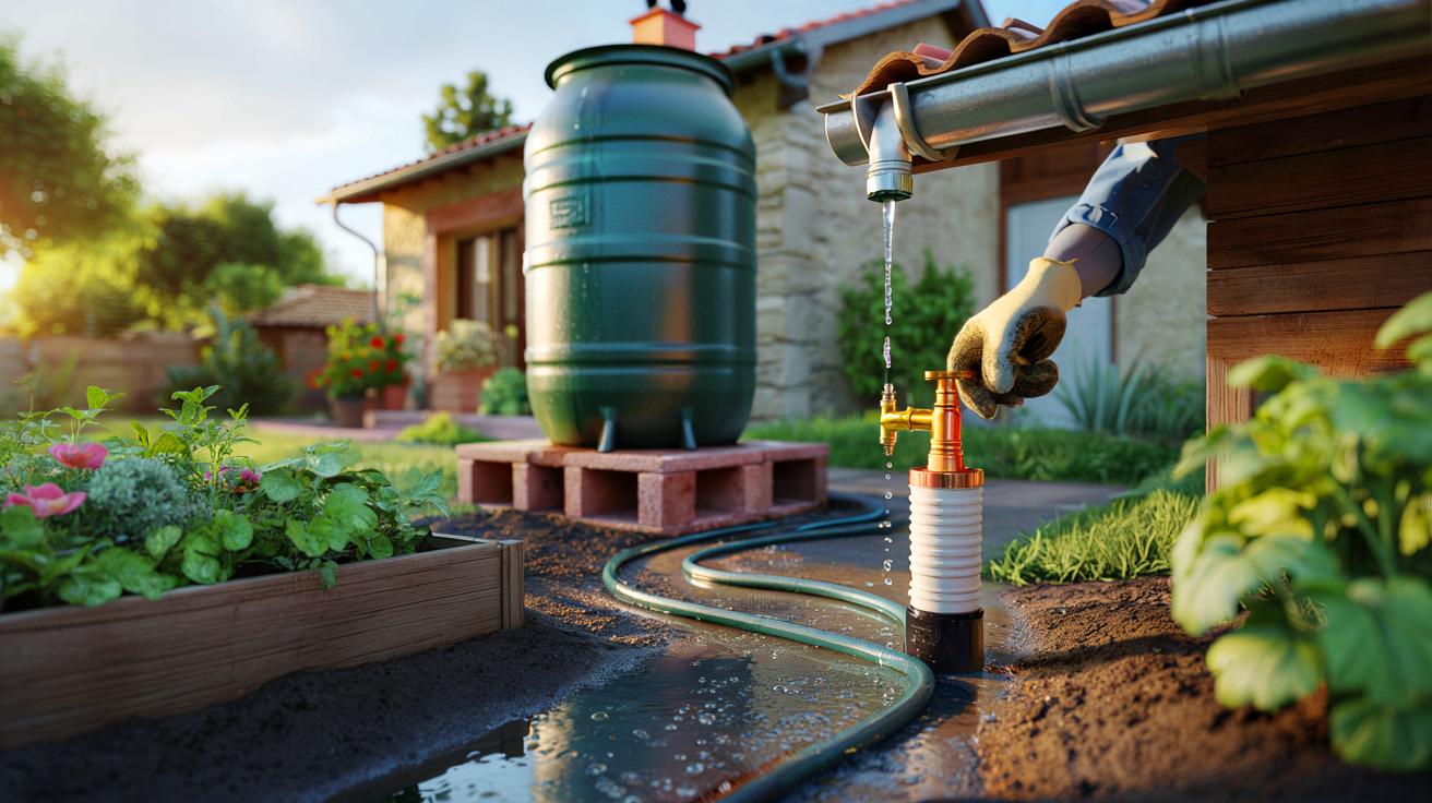 Ce bricoleur fait parler de lui : voici un arrosage 100 % autonome pour moins de 10 €, testé avec une cuve de 100 litres