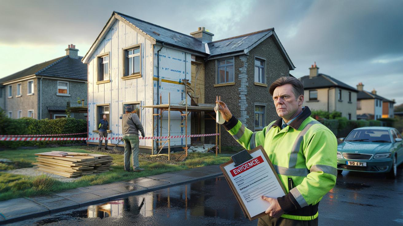 Ce chantier de chauffage à Dublin vire au cauchemar: 16 000 € de travaux et une menace de prison pour un permis oublié