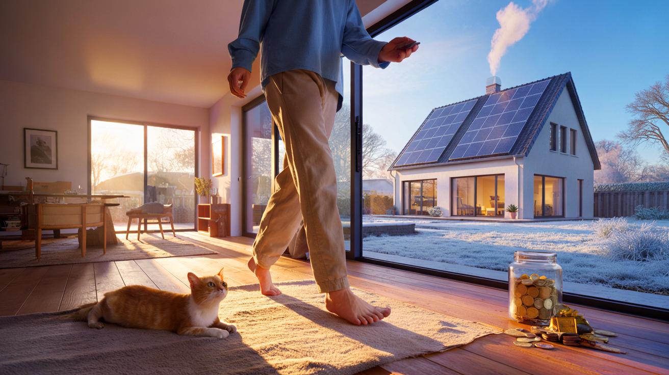 Ce chauffage du futur sans radiateurs séduit: les panneaux photovoltaïques promettent jusqu’à 90 % d’économies en France