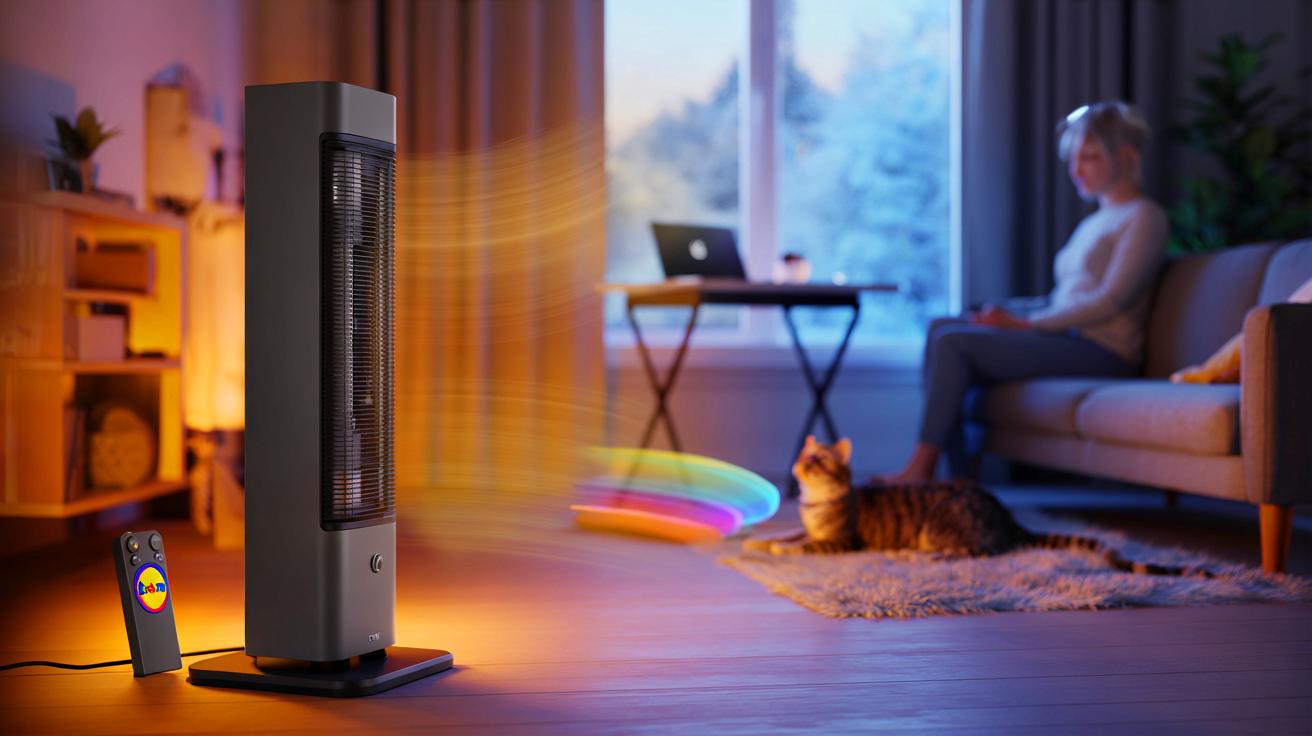 Ce chauffage lidl tronic à 89 euros que l’on a testé cet hiver surprend: 2000 w, télécommande et options qui comptent