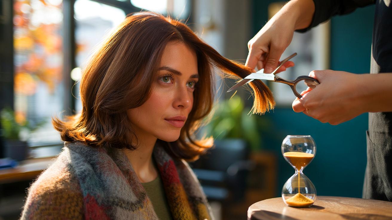 Ce chiffre qui brise le mythe de la coupe des pointes et de la pousse des cheveux : 1,5 cm par mois, pas plus