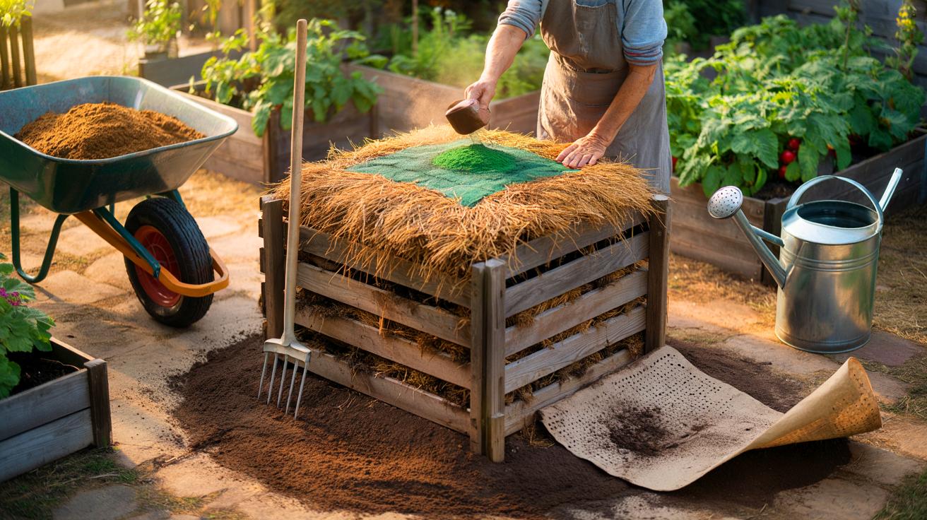Ce compost de grand-mère au Trichoderma transforme vos déchets verts en bouclier protecteur en 4 semaines, voici la méthode pour 1 m³