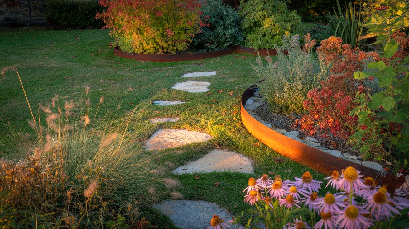 Ce détail négligé en automne transforme votre jardin pour 0 € : plantes indigènes, pierre sèche et acier corten, la méthode qui intrigue