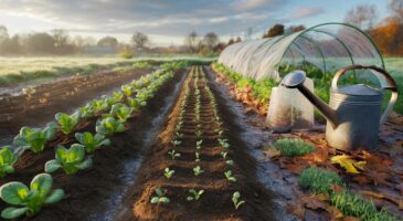 Ce détail oublié fin octobre qui change tout: 7 jours pour semer mâche et épinards et obtenir des feuilles tendres tout l&rsquo;hiver