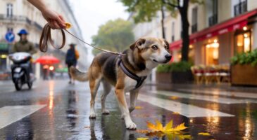 Ce détail qui fait monter le stress des chiens en promenade : 3 gestes à corriger dès l’automne 2025