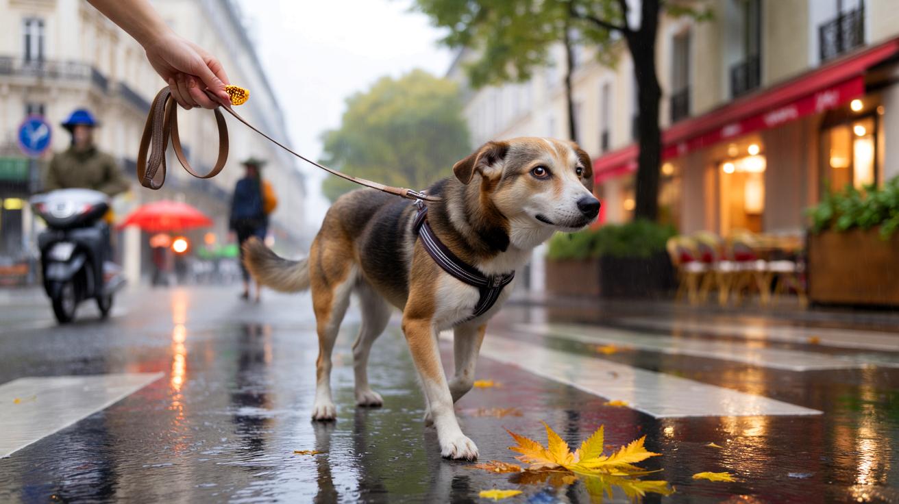 Ce détail qui fait monter le stress des chiens en promenade : 3 gestes à corriger dès l’automne 2025