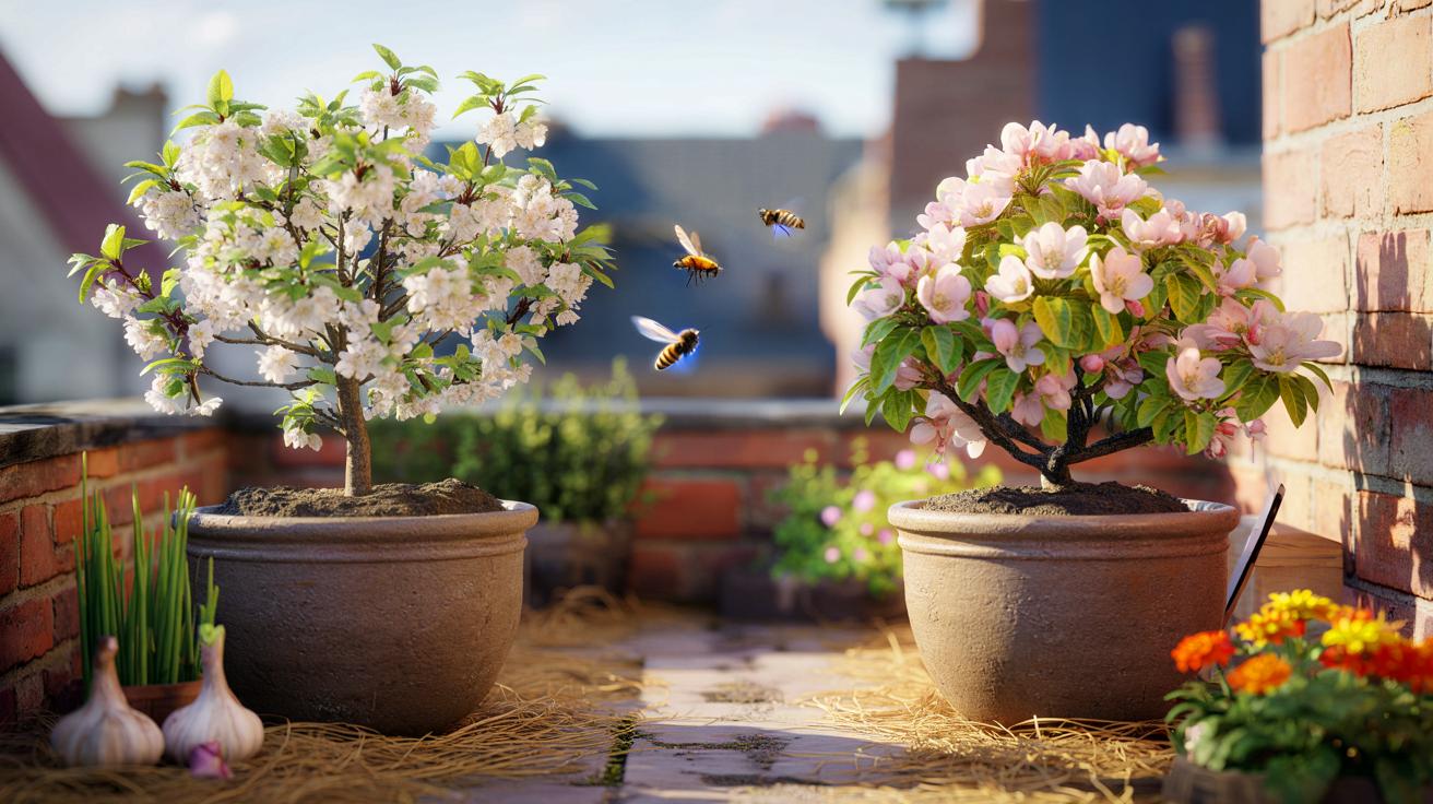 Ce duo de fruitiers à planter avant novembre séduit les maraîchers : 2 arbres compacts pour récolter dès le printemps