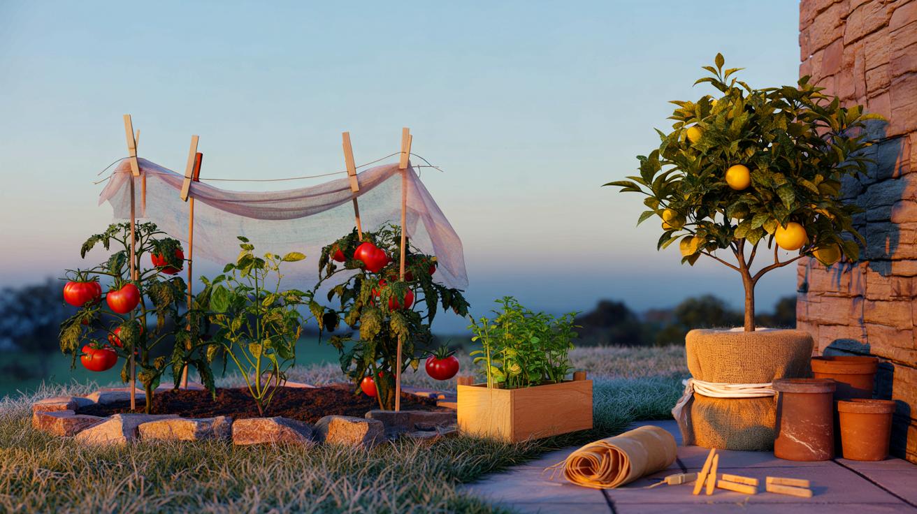 Ce froid à 3°C qui tombe d’un coup : voici la méthode en 15 minutes pour sauver tomates et agrumes sans jardinerie