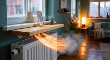 Ce geste au-dessus du radiateur peut économiser jusqu’à 50€: voici comment une simple étagère allège la facture de chauffage cet hiver