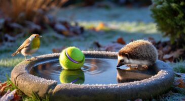 Cette astuce méconnue avec une simple balle de tennis peut sauver des dizaines d’animaux cet hiver