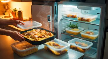 Ce geste banal avec un plat chaud et le frigo: 2 heures et 63 °c, les chiffres qui changent tout pour éviter l’intoxication alimentaire en 2025