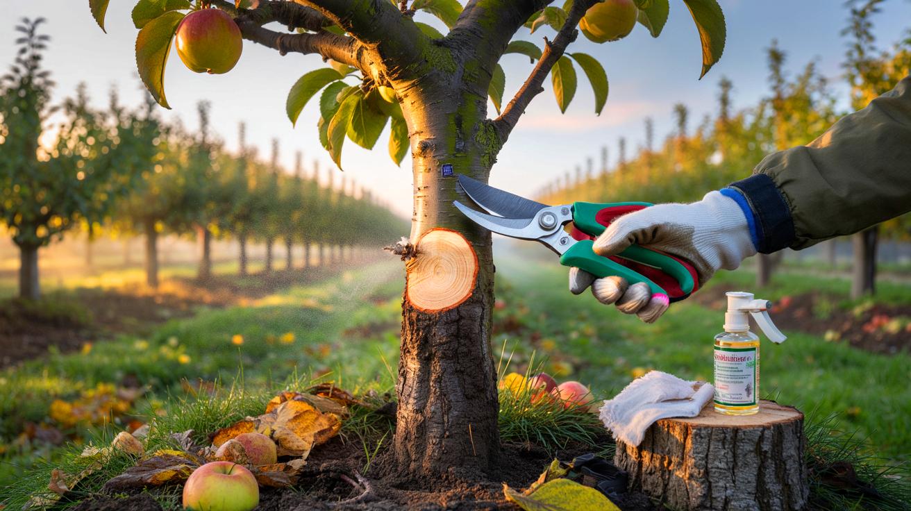 Ce geste de novembre pour les arbres fruitiers : 15 minutes qui font la différence selon les pros du verger