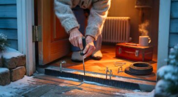 Ce geste oublié des grands-mères contre les courants d&rsquo;air promet jusqu&rsquo;à 20% d&rsquo;économie de chauffage en hiver