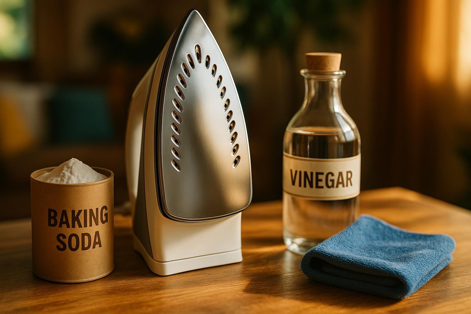 C&rsquo;est le geste simple pour nettoyer votre fer à repasser sans javel et éviter les catastrophes