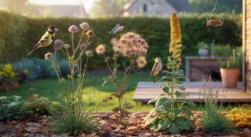 Ce guide 2025: ces 3 vivaces d&rsquo;octobre font de votre jardin un garde-manger pour les oiseaux, voici comment dire adieu aux mangeoires